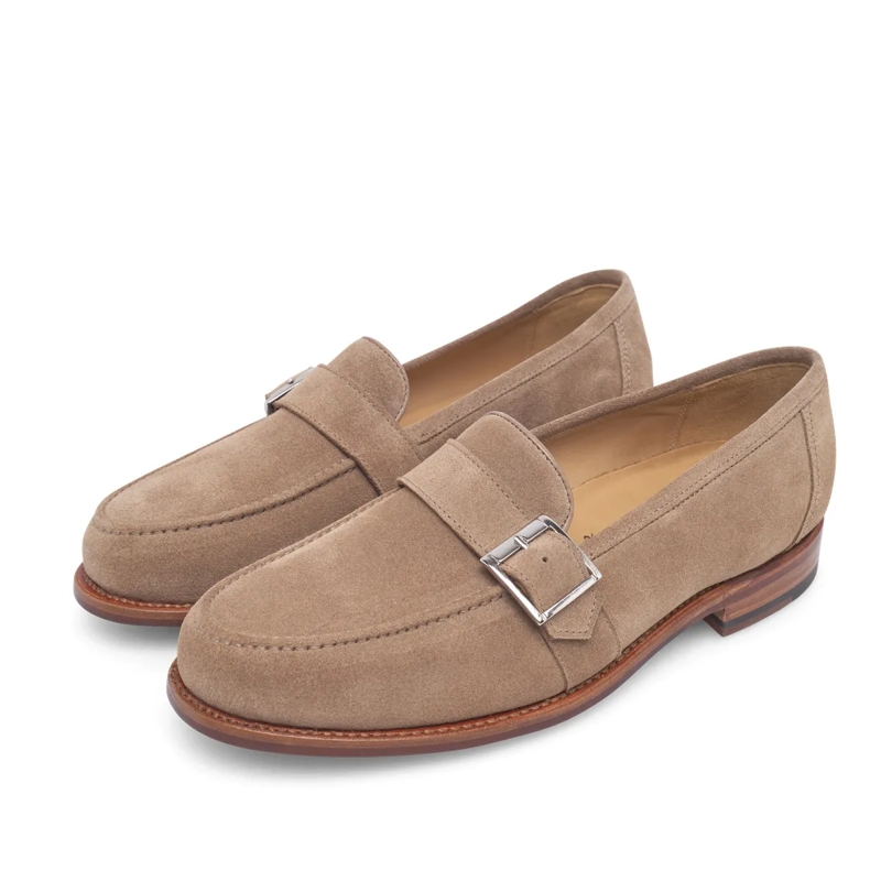 Heinrich Dinkelacker Loafer Loafer Wien Single Monk V beige(Image 2)