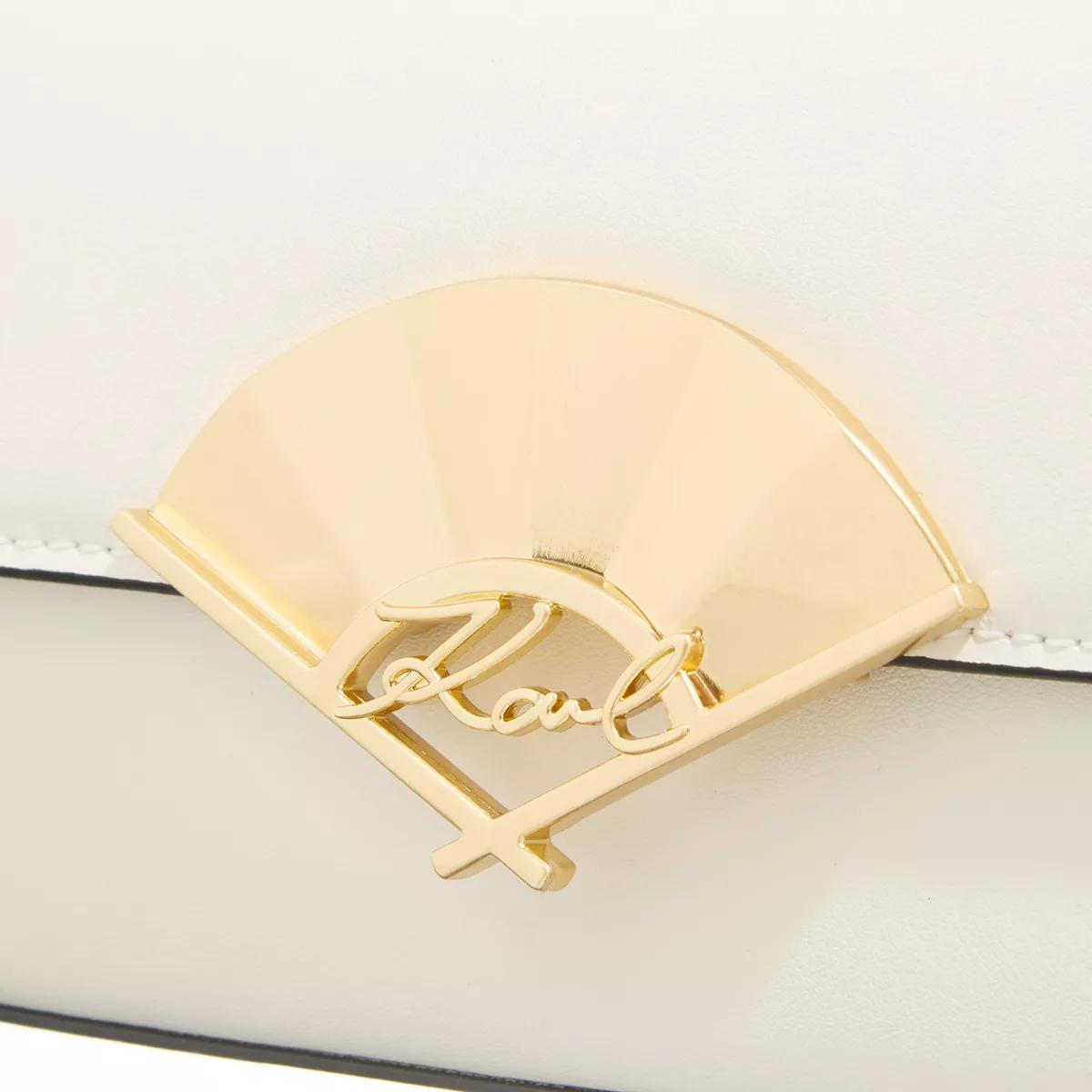 Karl Lagerfeld Crossbody bags K Signature Fan Sm Crossbody in crème