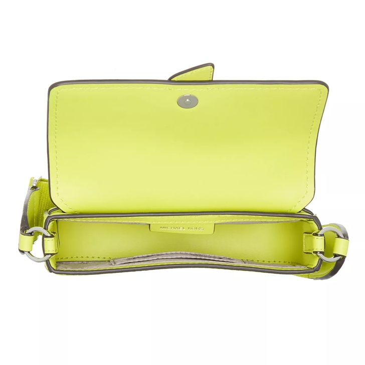 Michael Kors Greenwich Flap Style Crossbody Small (Soft Pink): Handbags