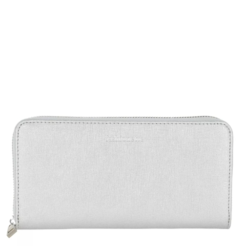 fashionette Fashionette Zip-Around Wallet Silver Portemonnaie mit Zip-Around-Reißverschluss