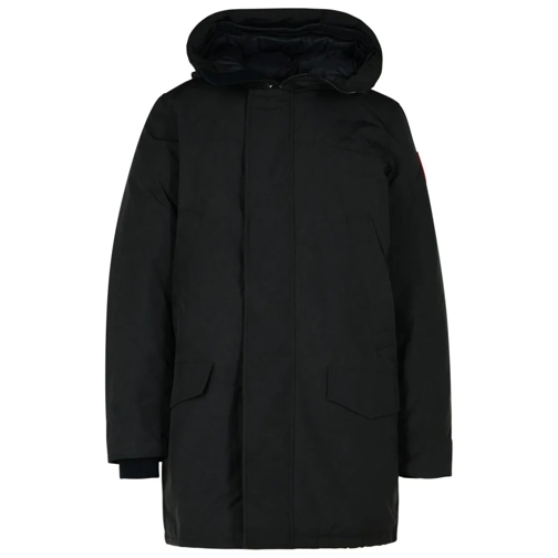 Canada Goose Langford' Black Polyester Blend Parka Black Manteaux Parka