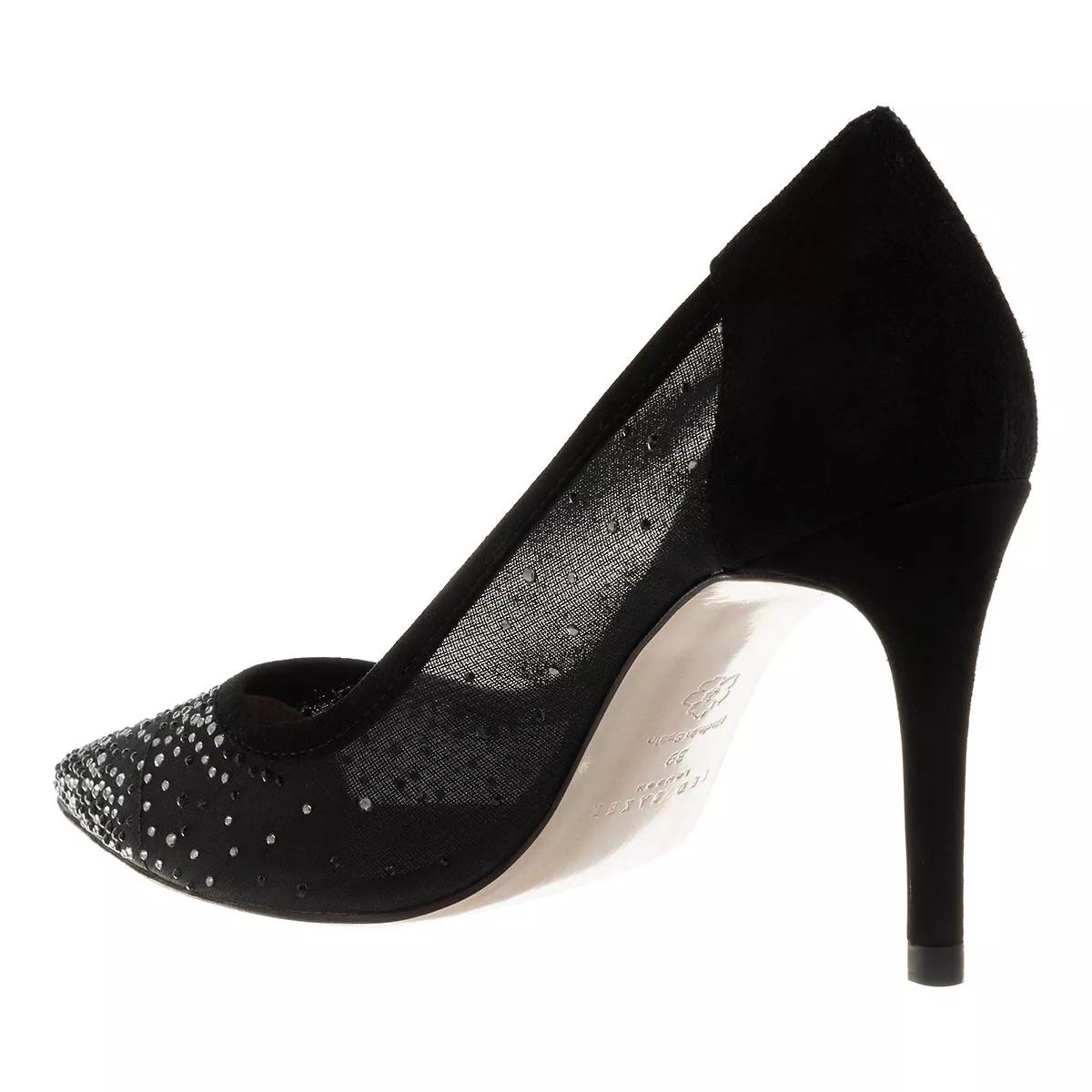 ted baker escarpins & talons, ryalay diamante court shoe en noir - pour dames