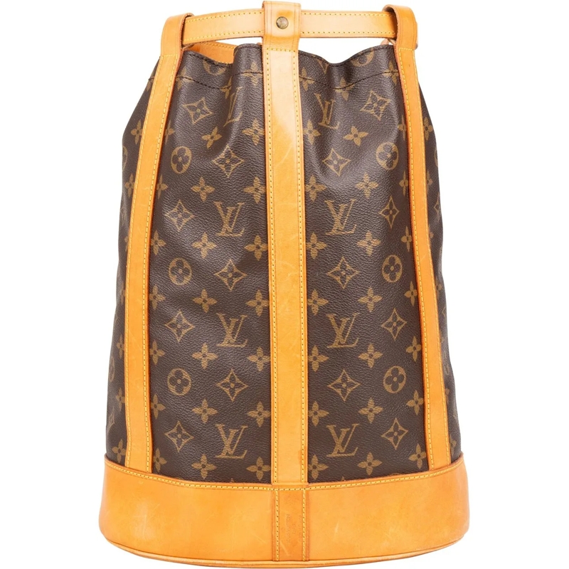 Louis Vuitton Fourre-tout Louis Vuitton Canvas Monogram Randonnee Backpack braun