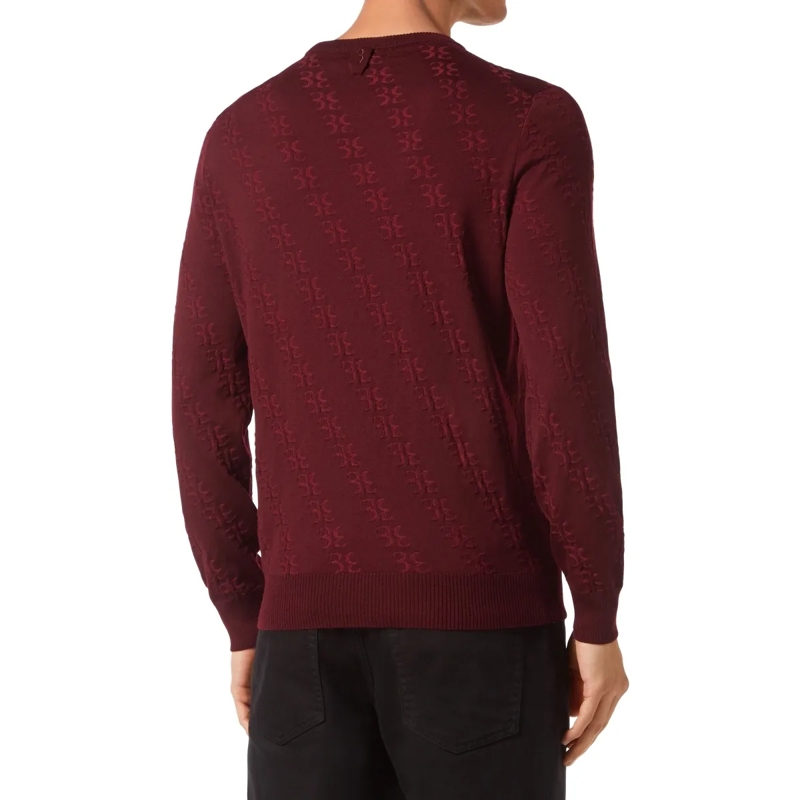 BILLIONAIRE  Rundhalspullover bordeaux(Image 2)