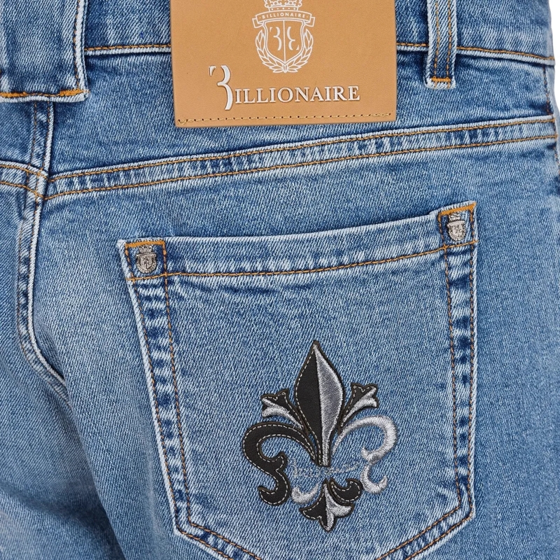 BILLIONAIRE Jeans mit geradem Bein Jeans Regular Fit hell-blau(Image 5)