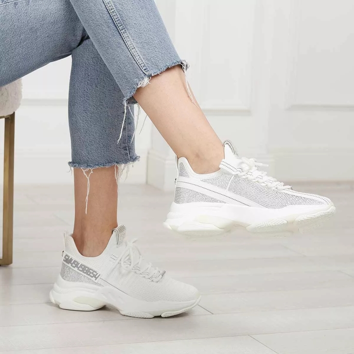 Steve madden slip on sneakers white hot sale