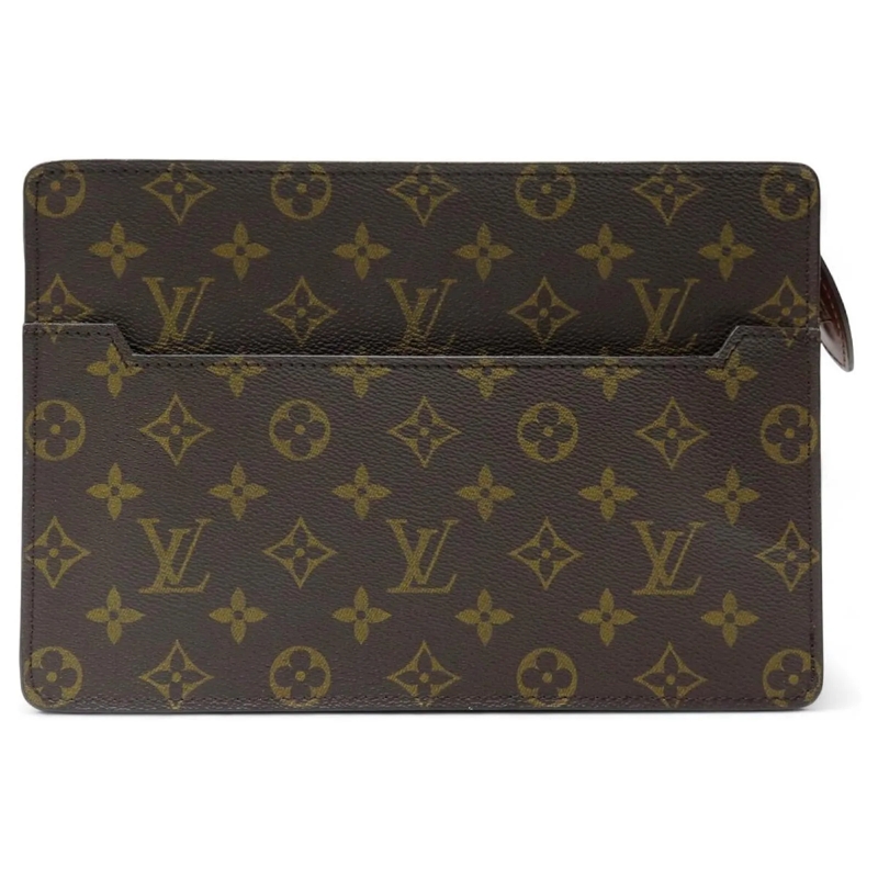 Louis Vuitton Clutch VINTAGE LOUIS VUITTON TOILETTENETZ 26 MONOGRAMM CL braun
