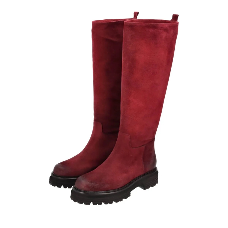 Thea Mika Stiefel Langschaftstiefel bordeaux