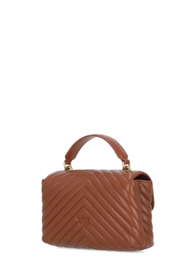 pinko Hobo bags Brown Lady Love Puff Mini Bag in bruin
