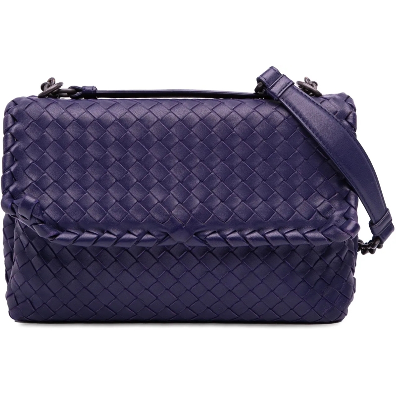 Bottega Veneta Schultertasche Small Nappa Intrecciato Olimpia Shoulder Bag lila