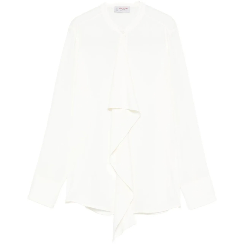 Alberto Biani Bluse Shirts Cream weiß