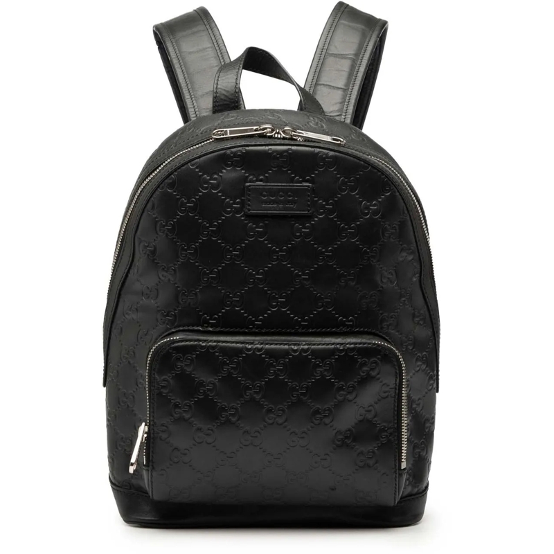 Gucci Rucksack Guccissima Backpack schwarz