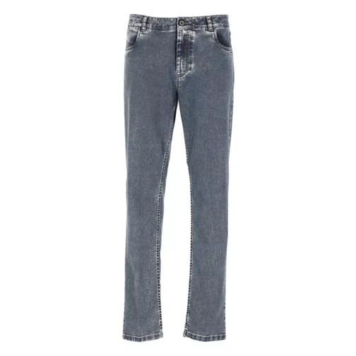 Peserico Blue Cotton Jeans Blue 