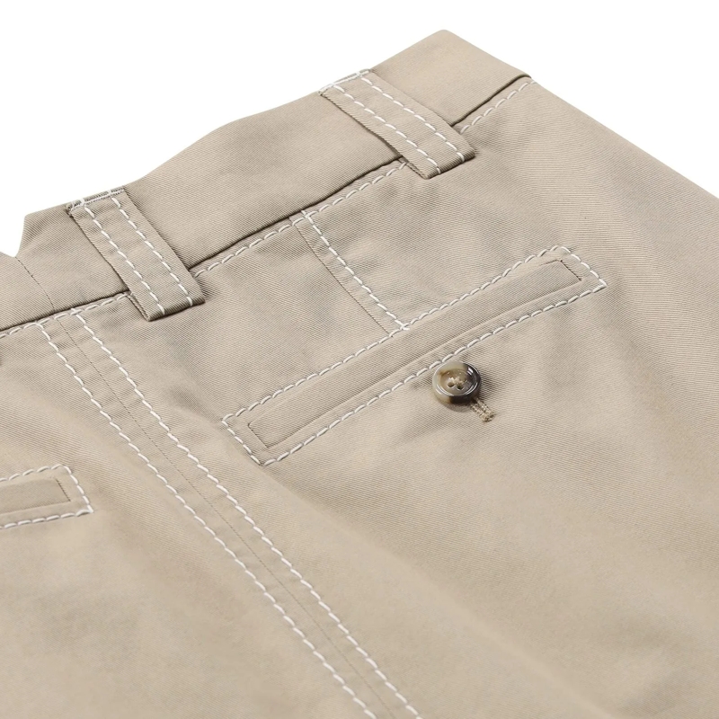 AMI Paris Maxirok Midirock aus Baumwolle braun(Image 5)