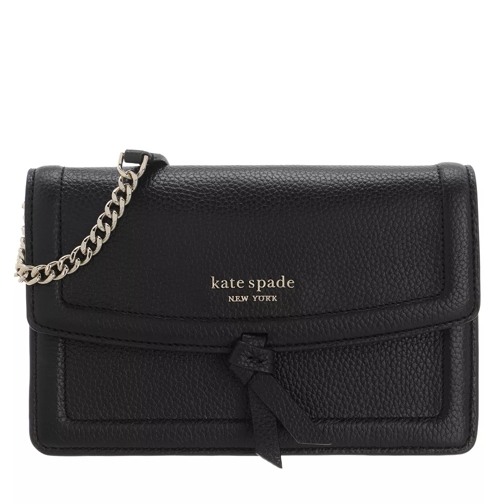 Kate Spade New York Knott Pebbled Leather Black Valigetta ventiquattrore