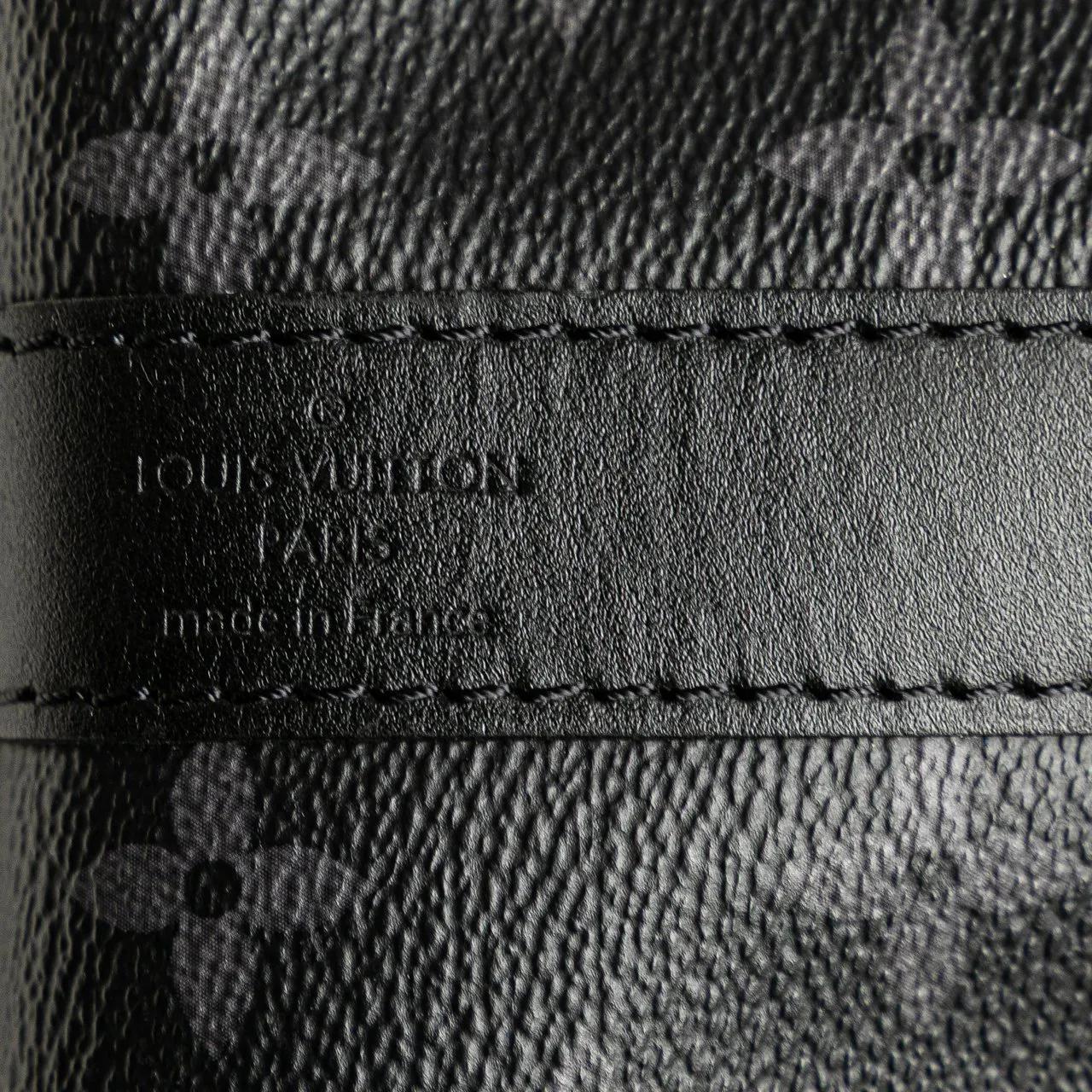 Thumbnail - Louis Vuitton Weekender - Monogram Eclipse Reverse Keepall Bandouliere 50 - Gr. unisize - in Grau - für Damen