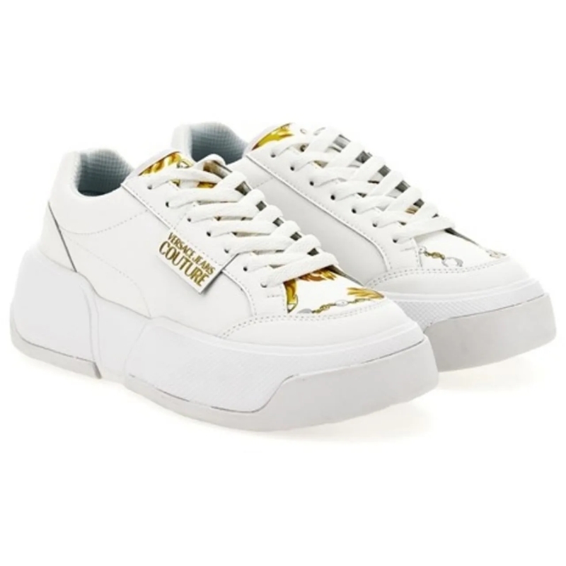Versace Jeans Couture Low-Top-Sneaker Fondo Ravewing White/Gold(Image 2)