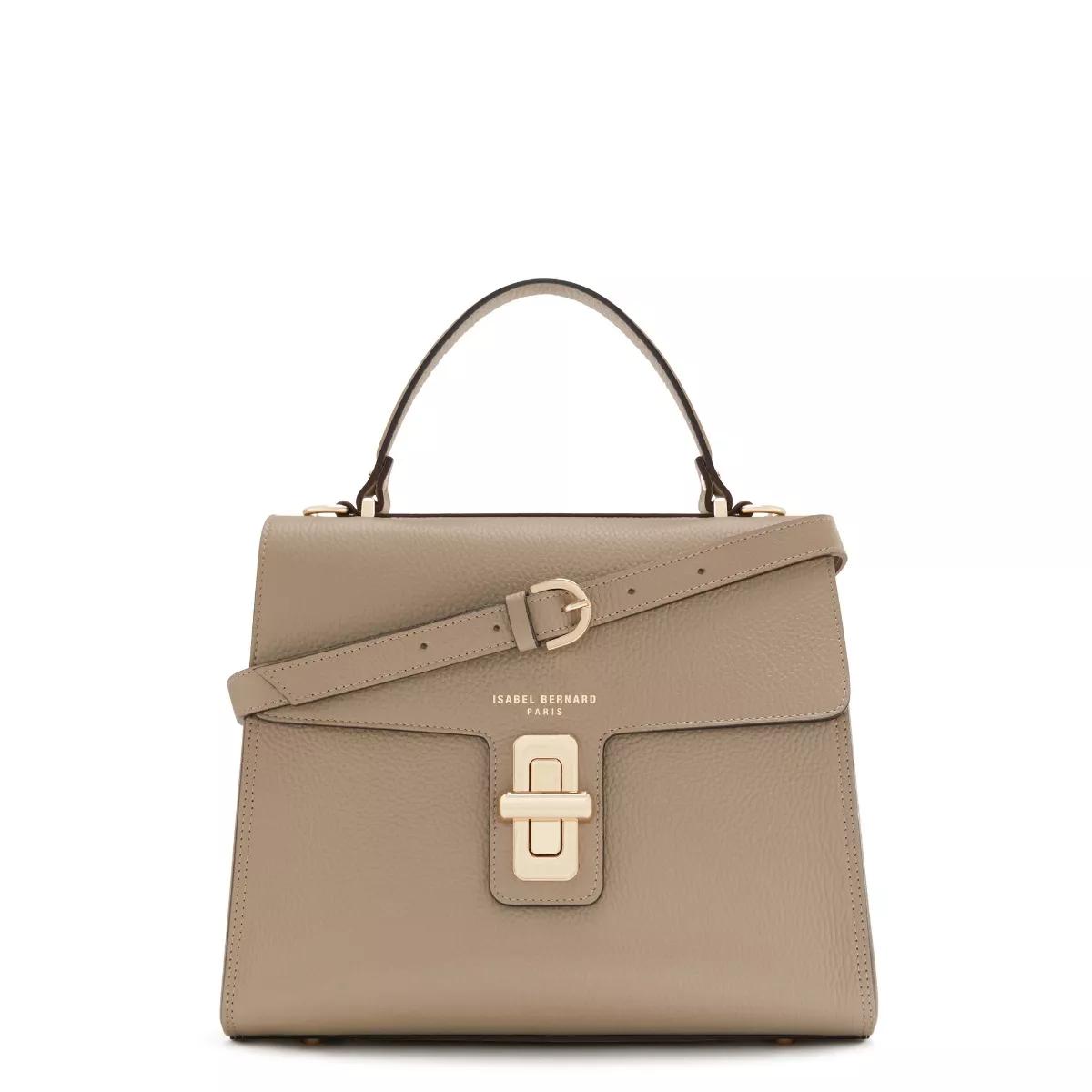 Isabel Bernard Crossbody Bags - Isabel Bernard Femme Forte damen Handtasche Taupe - Gr. unisize - in Taupe - für Damen