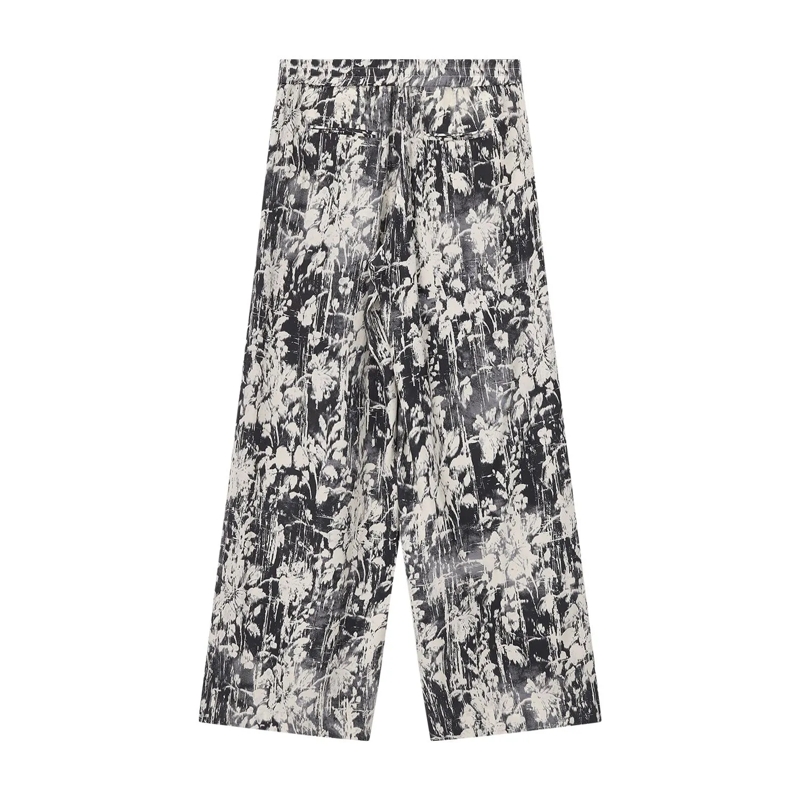 Pt Torino Freizeithose Weite Stoffhose Lorenza aus Satin schwarz(Image 2)