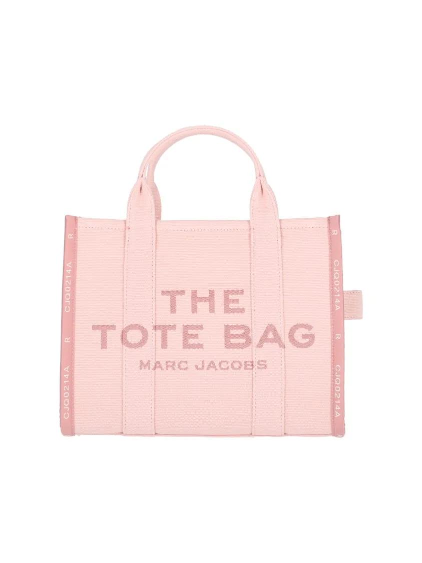 MARC JACOBS THE TOTE BAG ピンク Marc Jacobs Jacquard Tote Bag With Dual Handles Pink | Draagtas