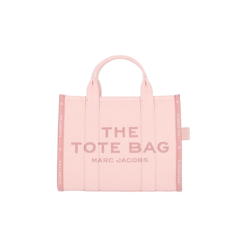 Marc Jacobs Tote Jacquard Tote Bag With Dual Handles Pink