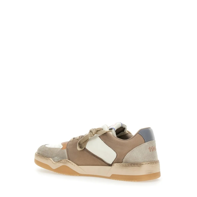Dsquared2 Lage-top sneaker Sneaker Spiker im Used Look Braun(Image 6)