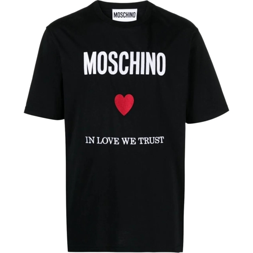 Moschino  T-shirts and Polos Black schwarz