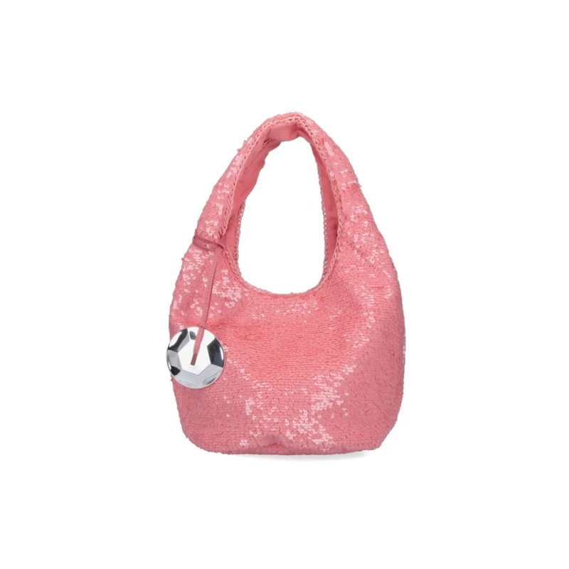 J.W.Anderson Sac à bandoulière Mini Paillette Bag – Pink Pink