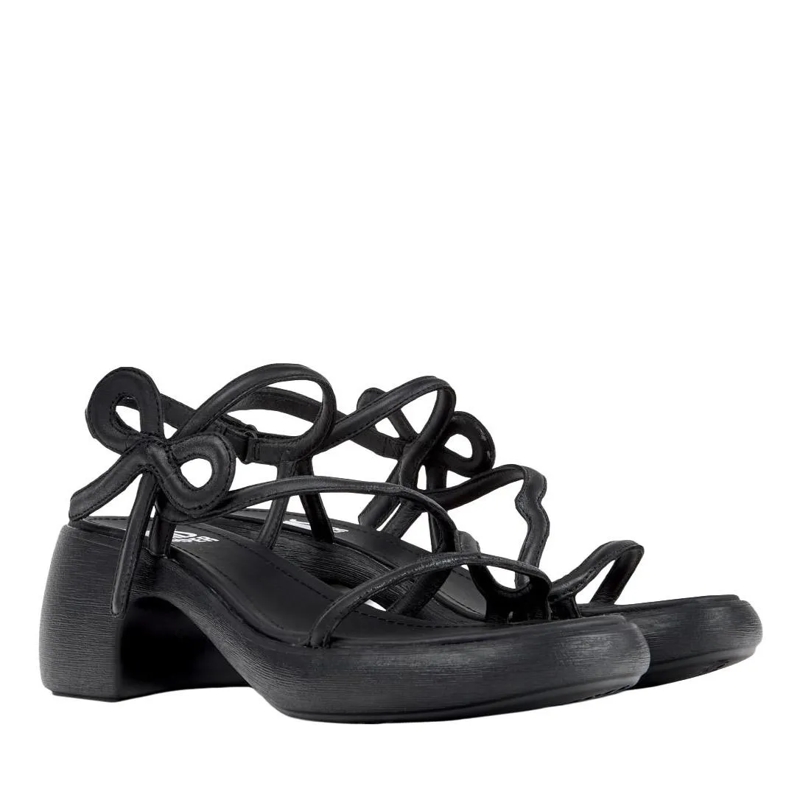 Camper Pumps Sandalen Thelma Twins schwarz