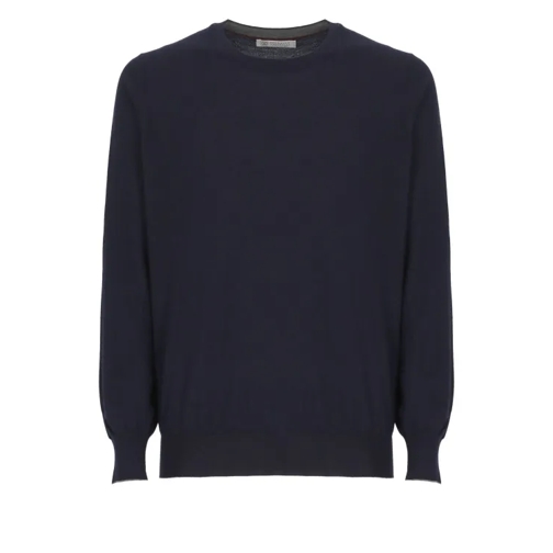 Brunello Cucinelli Virgin Wool And Cashmere Sweater Black 