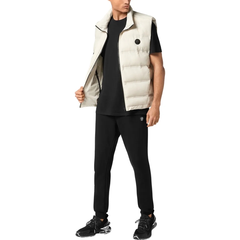 Plein Sport Weste Daunenweste Scratch grau(Image 8)