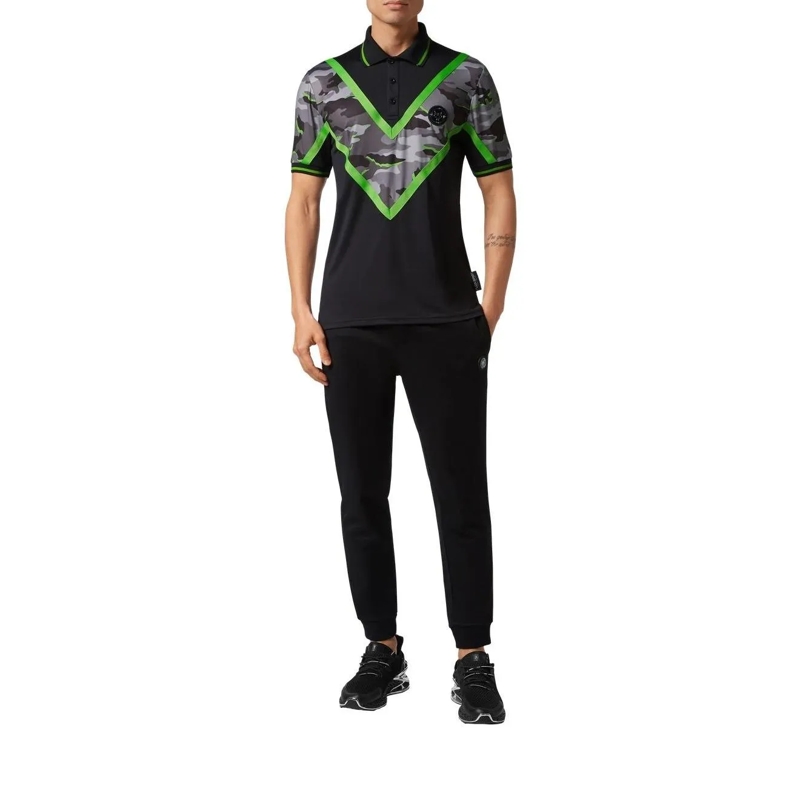 Plein Sport T-Shirt T-Shirt Camouflage schwarz(Image 2)