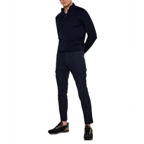 Hugo  Boss Trousers Blue blau