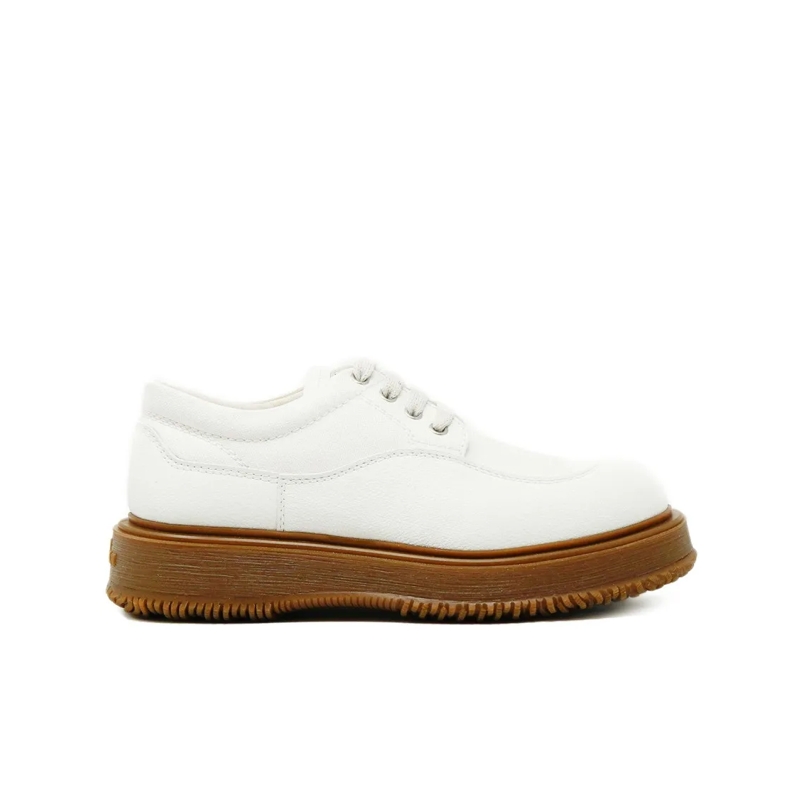Hogan Lage-top sneaker White Fabric And Faux Leather Untraditional Sneake White
