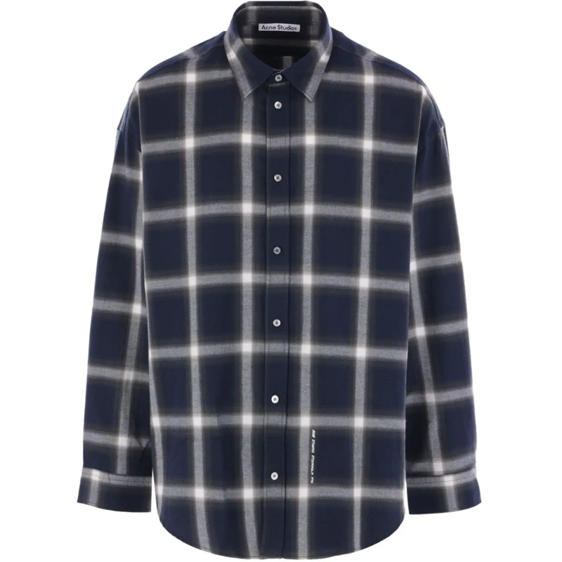 Acne Studios Legeres Oberteil Shirts Blue blau