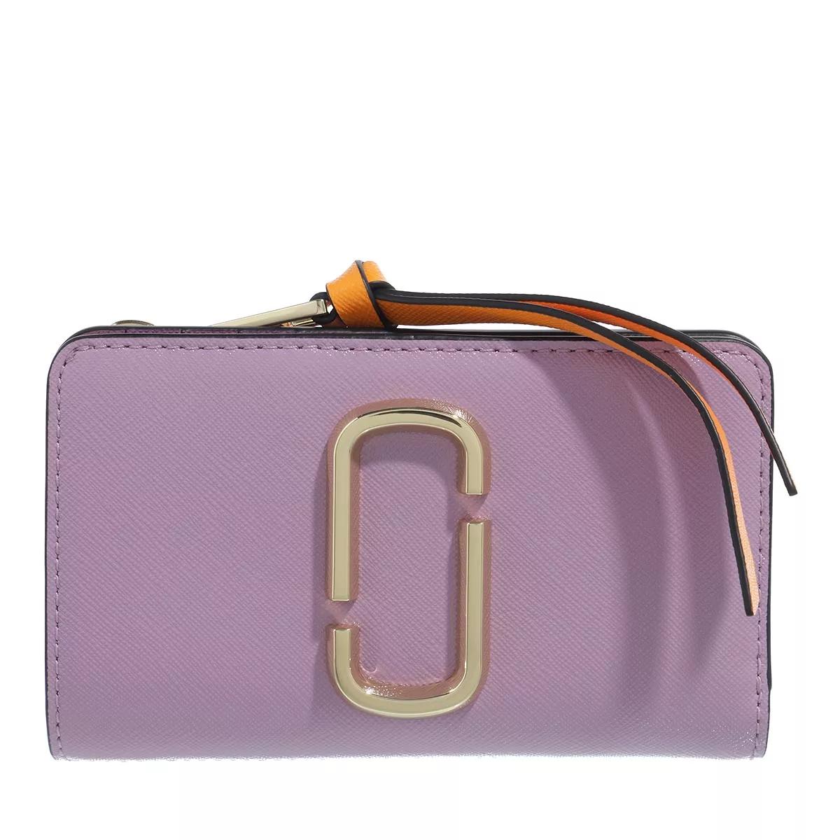 Marc Jacobs The Snapshot Compact Wallet Orchid BiFold Portemonnee