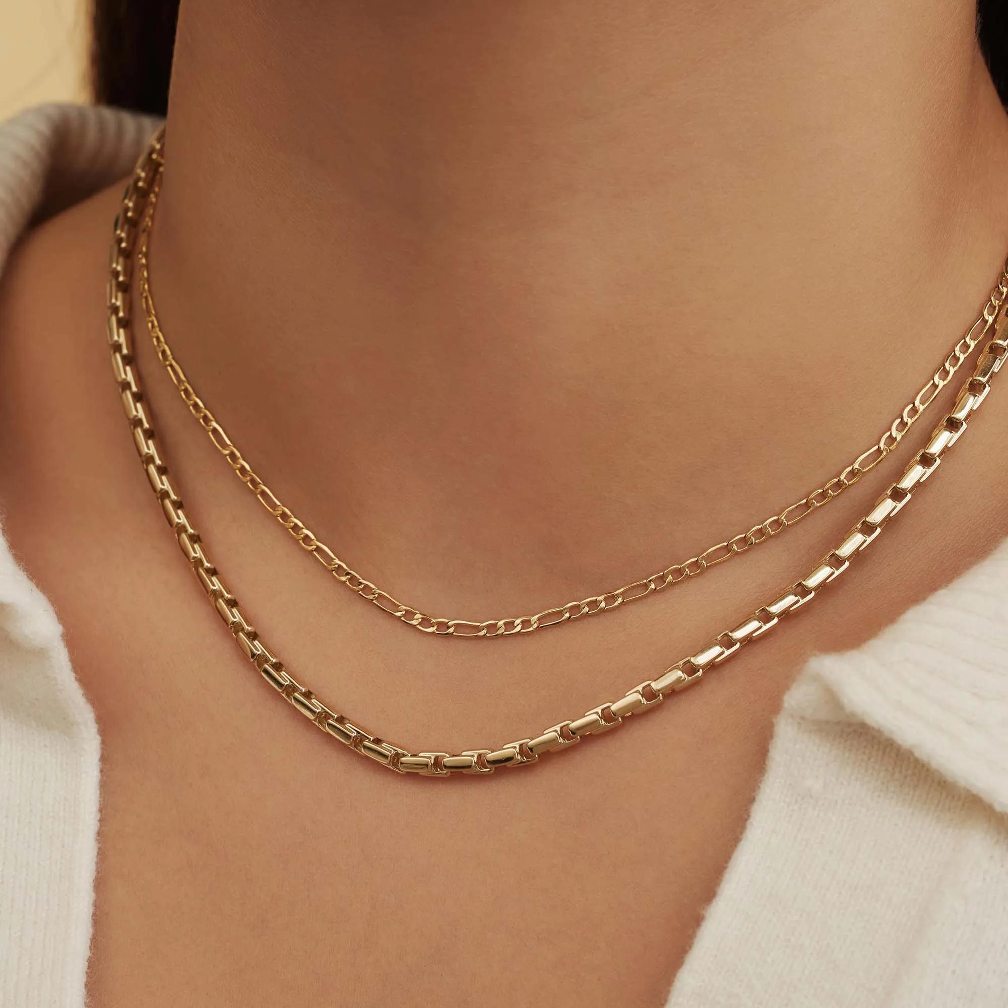 Thumbnail - Isabel Bernard Halskette - Aidee Gigi 14 karat necklace - Gr. unisize - in Gold - für Damen