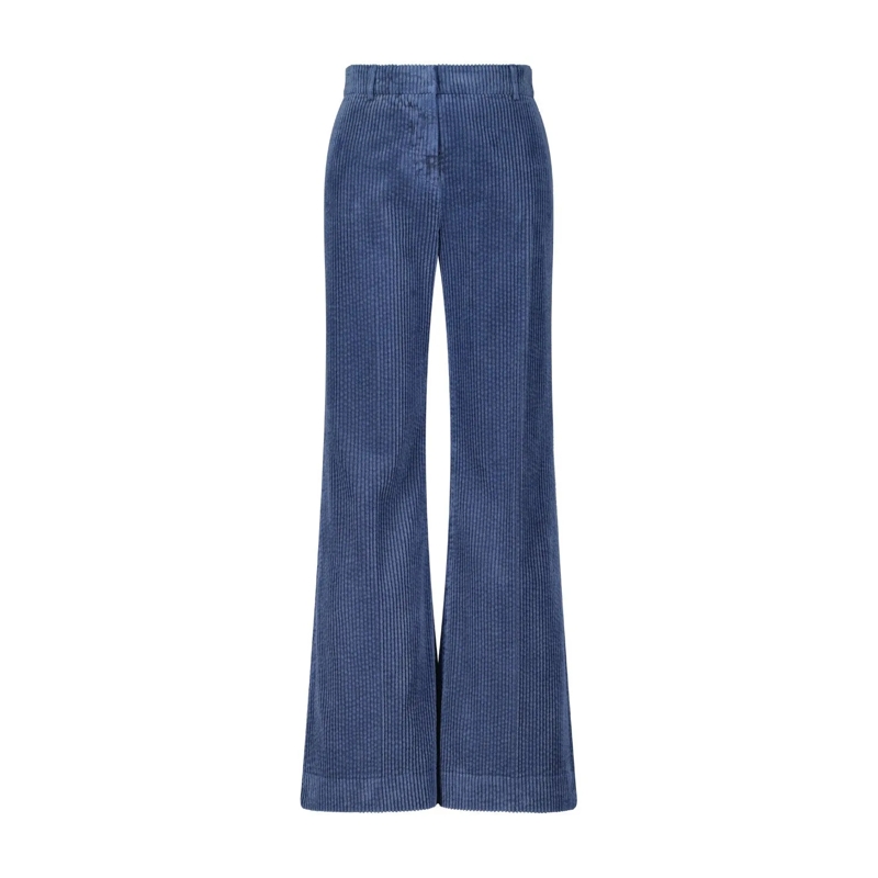 Hannes Roether Casual broeken Hose aus Cord Blau