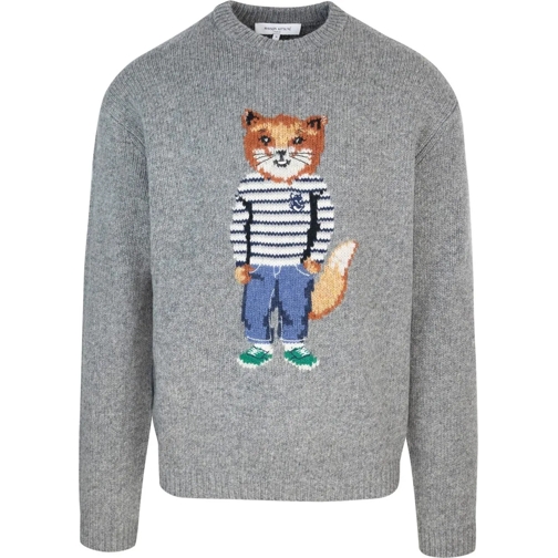 Maison Kitsune  MAISON KITSUNE' Sweaters Grey grau