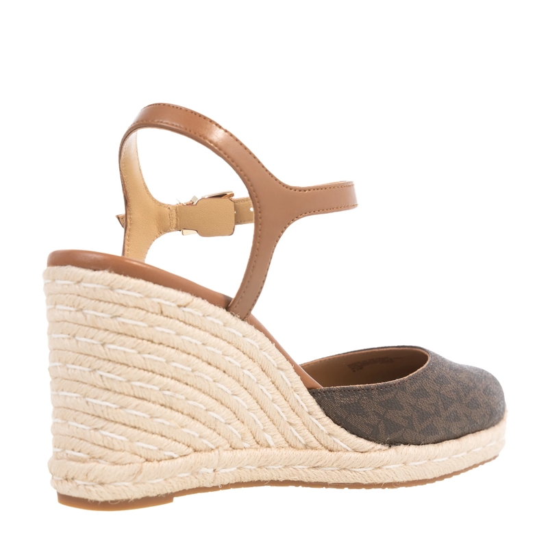 MICHAEL Michael Kors Plateausandalen Kenzie Wedge Brown(Image 4)