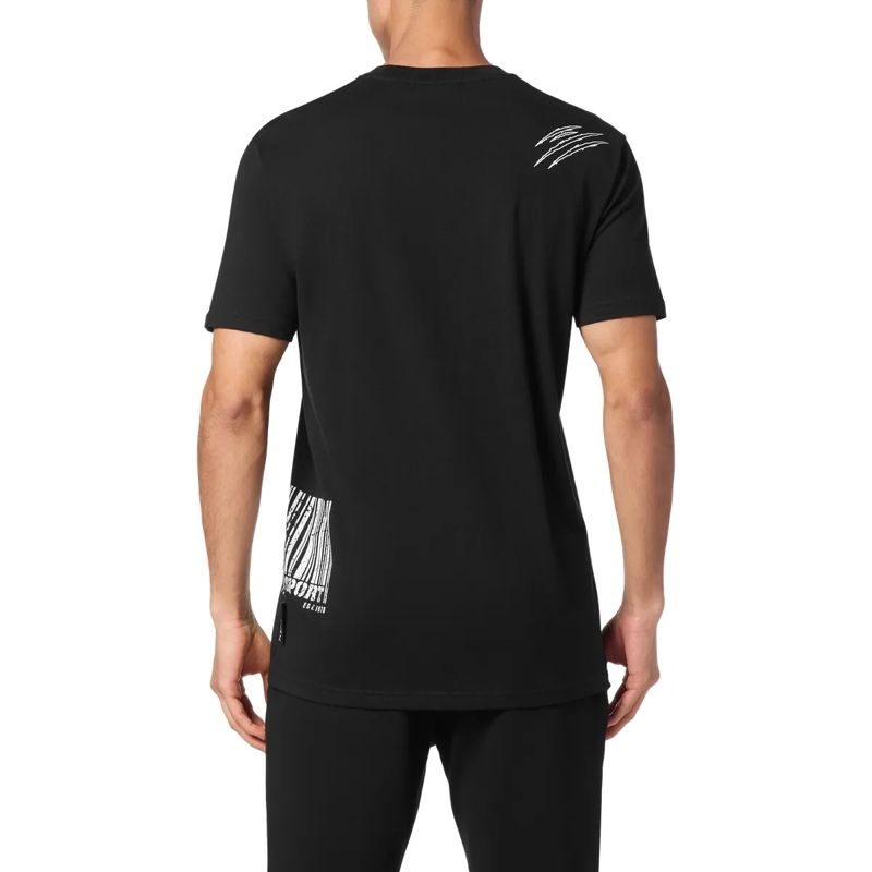 Plein Sport T-Shirt T-Shirt Barcode schwarz(Image 2)