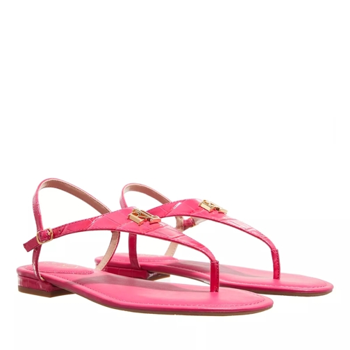 Lauren Ralph Lauren Ellington Sandals Flat Sandal Sport Pink Sandaler