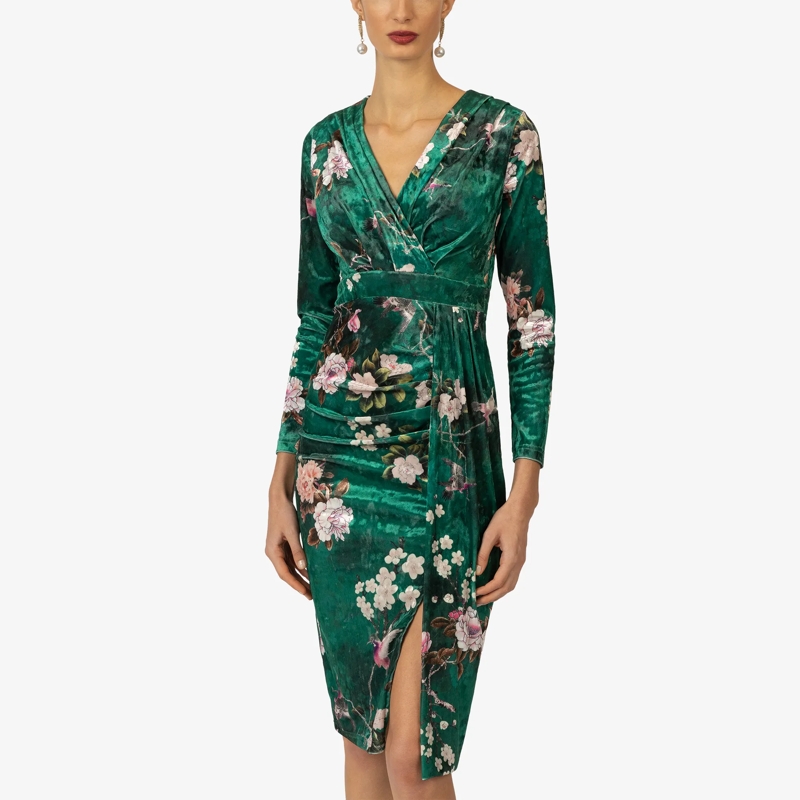 Kraimod Midikleid Cocktailkleid grün(Image 4)