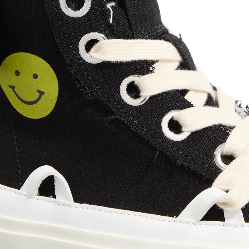 INUIKII High-top sneaker DISTRESSED MATILDA Black(Image 5)