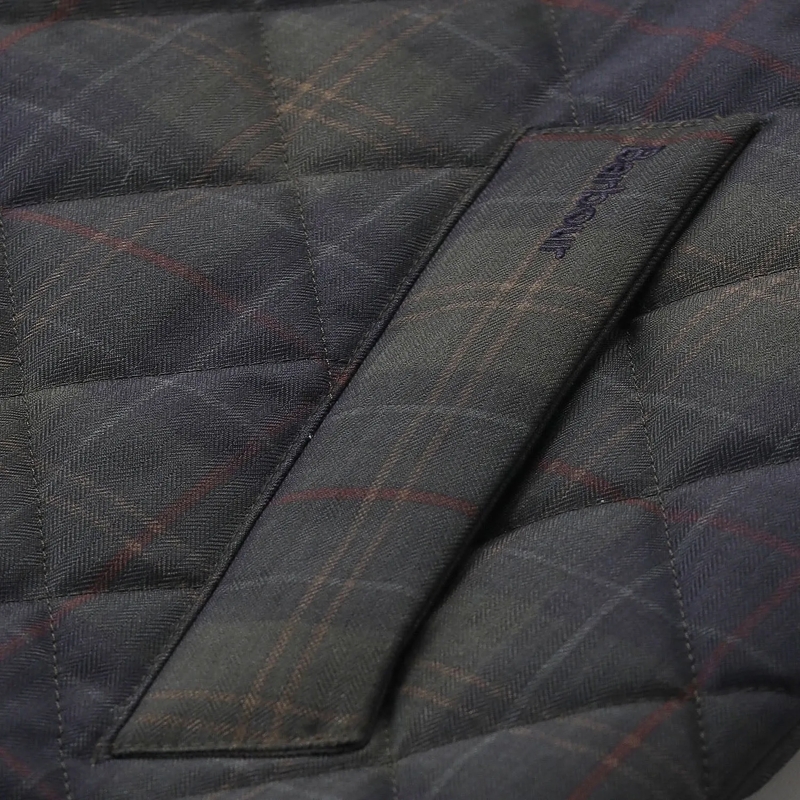 Barbour veste Steppjacke Tartan grün(Image 4)