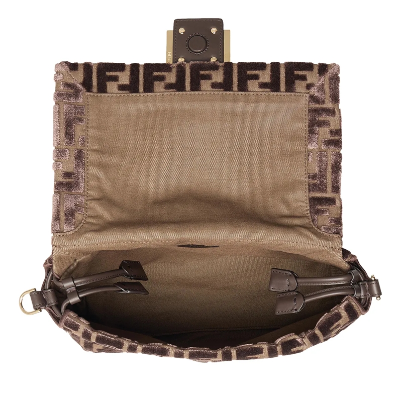 Fendi Baguette Bag Mamma Baguette Chocolate(Image 6)