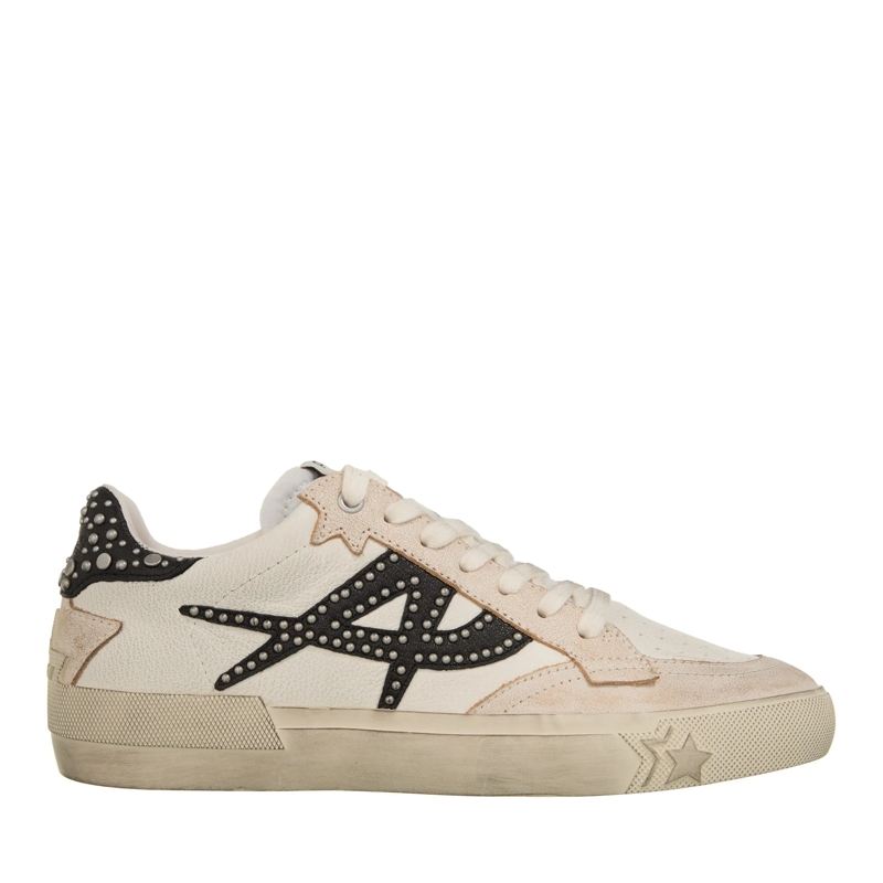Ash Low-Top-Sneaker Moonligstu08 Beige/White/Black