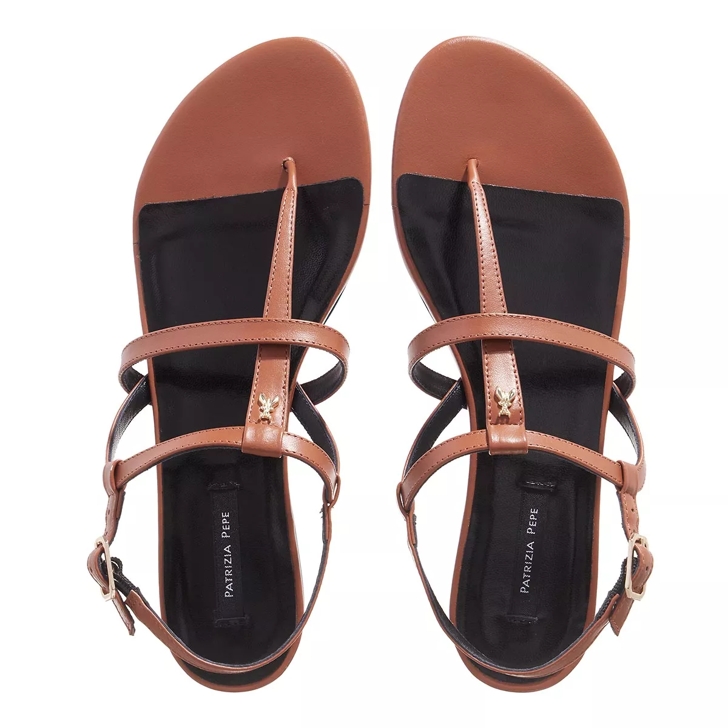 Patrizia Pepe Sandalo flat New Cuoio Sandal