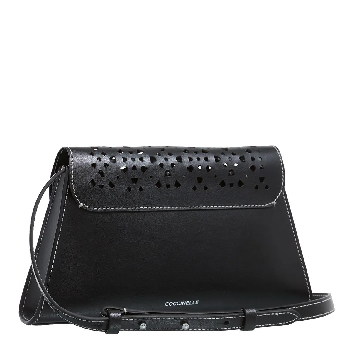 Coccinelle Hobo bags dew Cow.Perf. in zwart