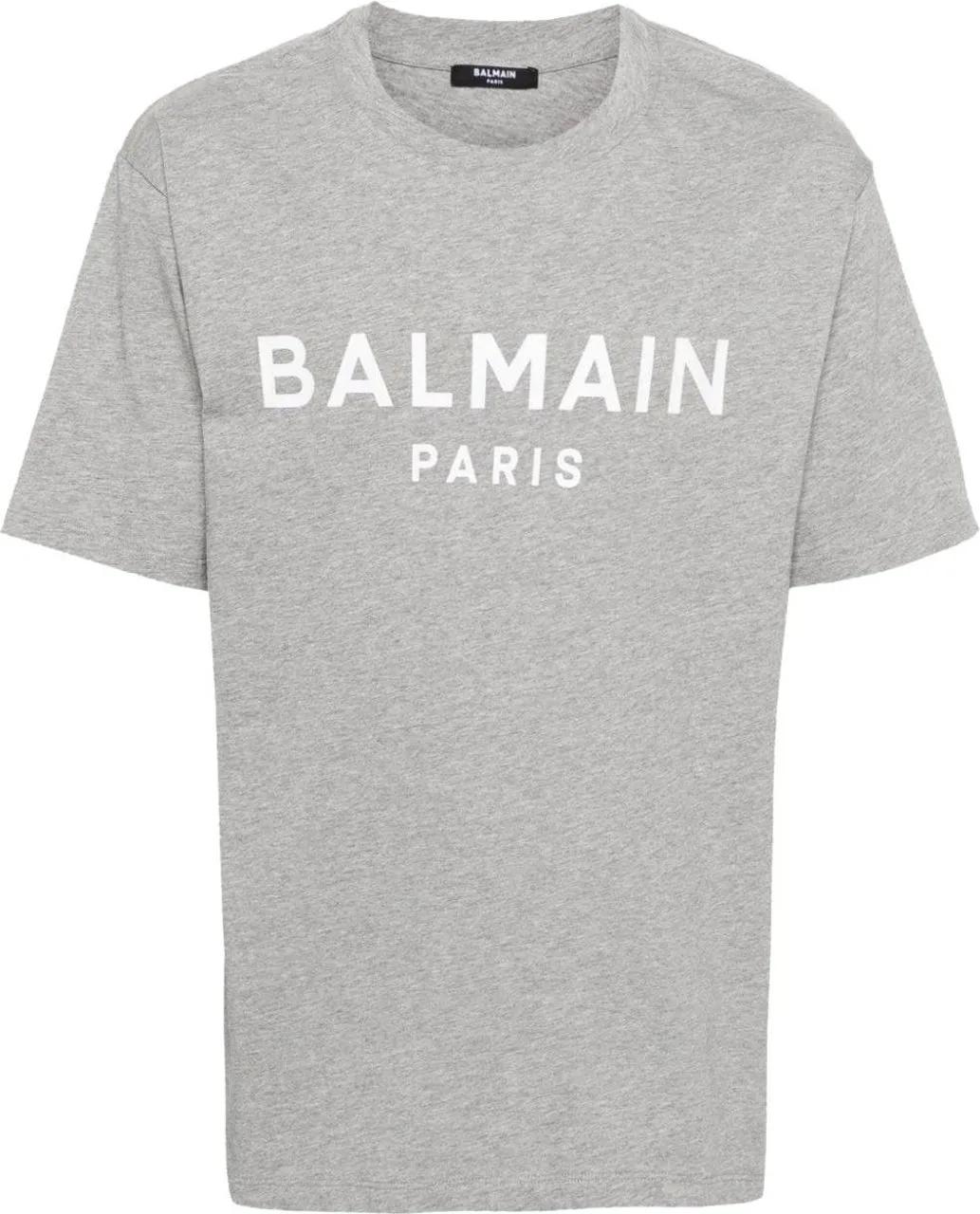 Balmain - T-shirts and Polos Gray - Größe S - grau